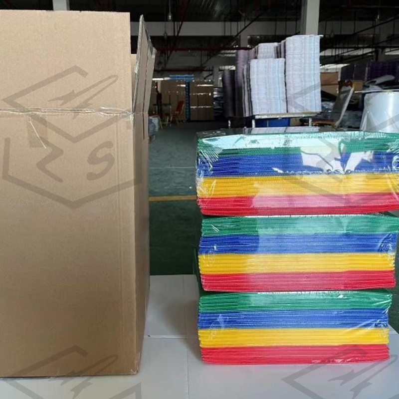 Öğrenci Sınıfı için Plastik Ofis Masası Gizlilik Panelleri